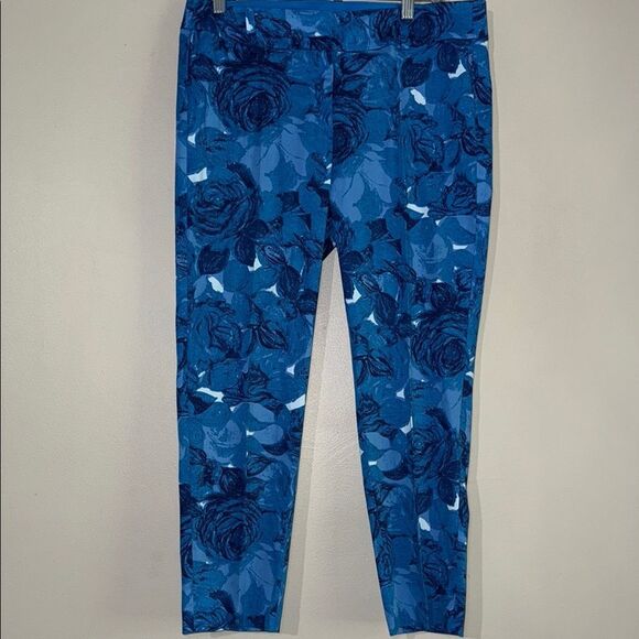 Ann Taylor Carnegie Crop in Vibrant Blue - Picture 3 of 10